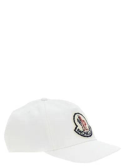Moncler Hats In White