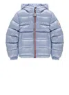 Moncler Haubert Down Jacket In Blue