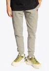 Moncler Heart Logo-patch Track Pants In Gray