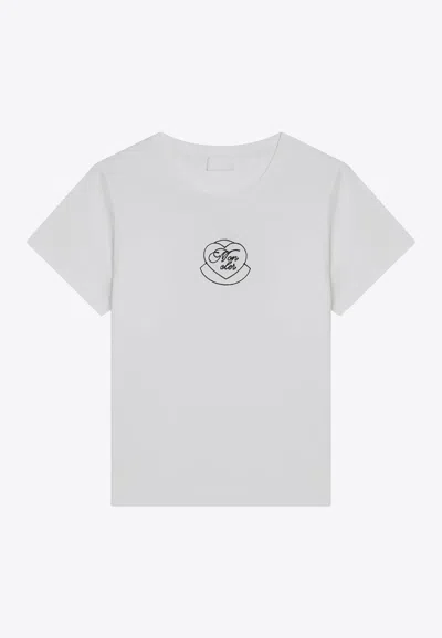 MONCLER HEART LOGO T-SHIRT