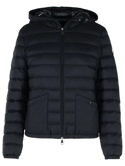 Moncler 'hede' Black Nylon Down Jacket