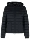 Moncler 'hede' Black Nylon Down Jacket