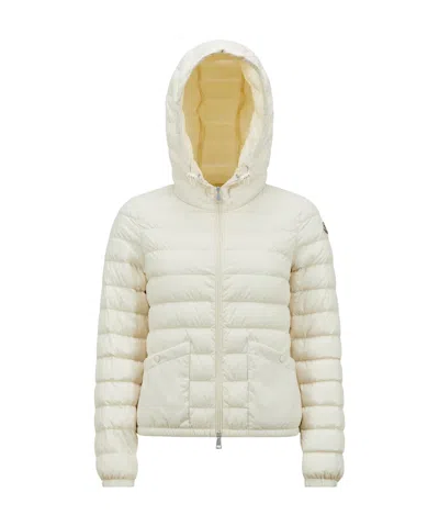 MONCLER MONCLER BAUX LOGO PATCH ZIP-UP JACKET