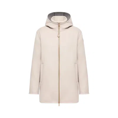 Pre-owned Moncler Hemiptere Jacket 'light Beige' | Cream | Women's Size 1