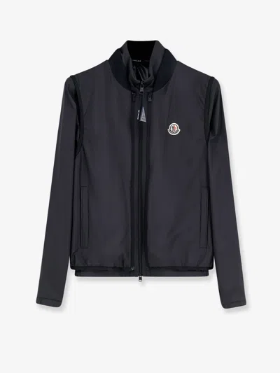 Moncler Hemmoor Jacket With Detachable Vest In Blue