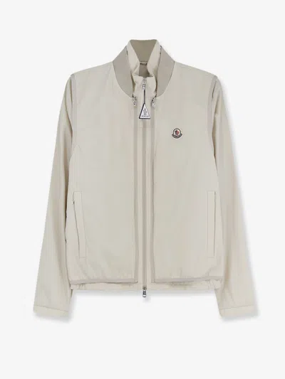 Moncler Hemmoor Jacket With Detachable Vest In White
