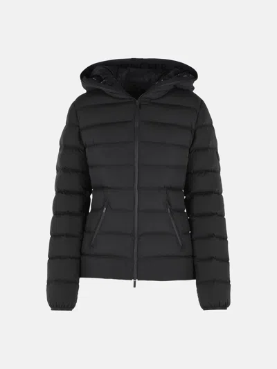 Moncler 'herbes' Matt Black Polyester Down Jacket
