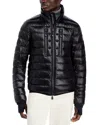 Moncler Hers Padded Jacket Zipped Pockets In Black