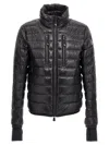 Moncler Hers Padded Jacket Zipped Pockets In Black