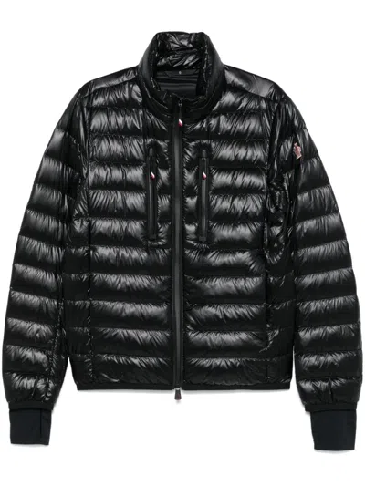 Moncler Hers Padded Jacket Zipped Pockets In Blue