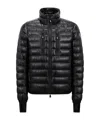 Moncler Hers Padded Jacket Zipped Pockets In Black