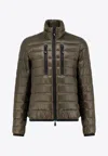 Moncler Grenoble Hers Packable Down Ski Jacket In Green