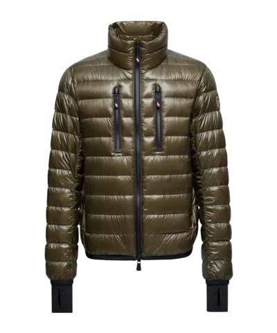Moncler Hers Packable Down Ski Jacket In Green