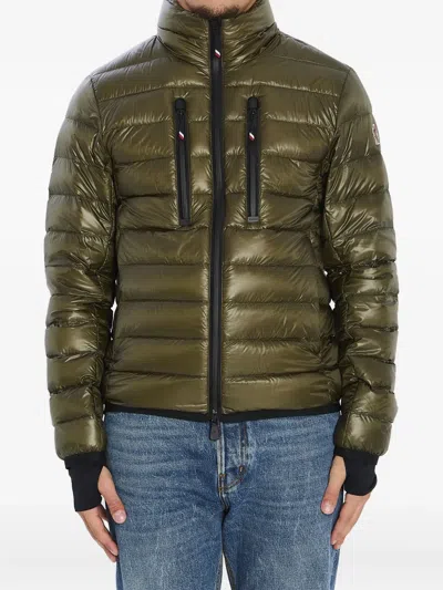 Moncler Grenoble Hers Packable Down Ski Jacket In Green