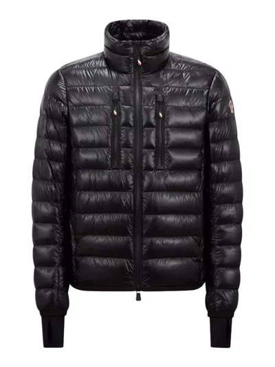 Moncler Hers Short Down Jacket In Black