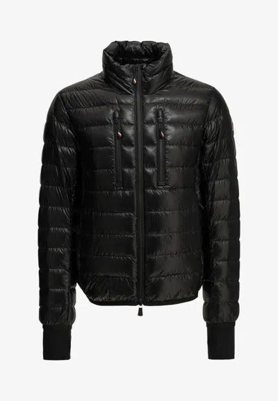 Moncler Hers Ski Down Jacket In Black