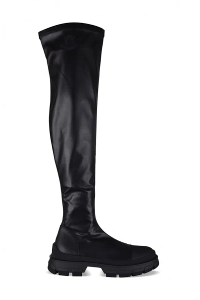 Moncler Hevea Boots In Black