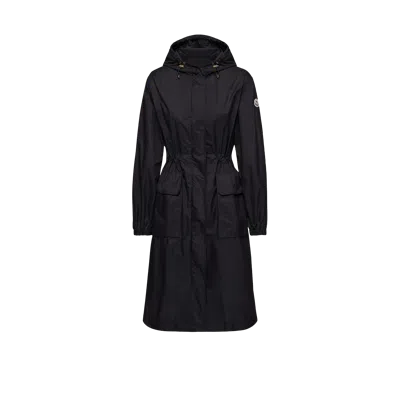 Moncler Parka Longue À Capuche Hiengos, Femme, Noir, Taille: 5 In Black