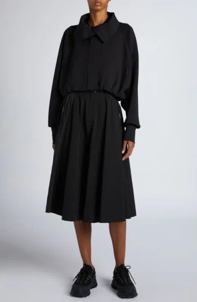 Moncler Hiengos Long Coat In Black