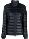 Moncler Logo-patch Padded-design Jacket In Black