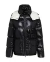 Moncler High-neck Puffer Jacket In Black