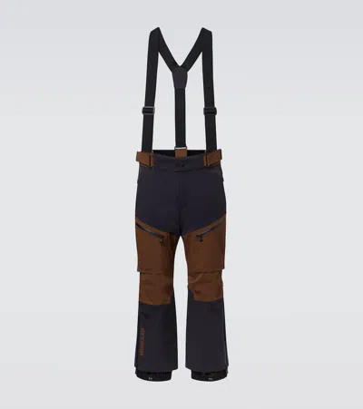 Moncler High Performance Ski Pants In Blue
