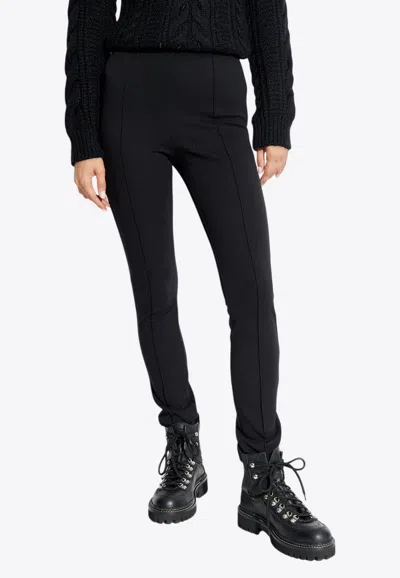 MONCLER HIGH-RISE SLIM PANTS