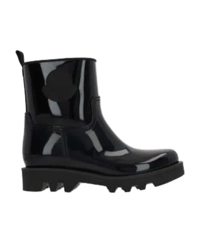 Moncler Ginette Rubber Boots In Black