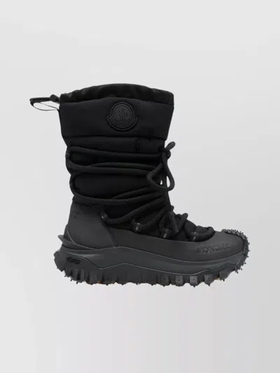 MONCLER HIGH SNOW BOOTS PULL TAB