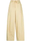Moncler Trousers In Nude