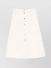 Moncler High-waisted A-line Skirt Patch Pockets