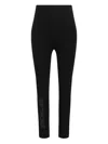 Moncler Brand-embossed Slim-fit High-rise Stretch-woven Leggings