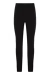 Moncler Women's Gabardine Trousers In Black