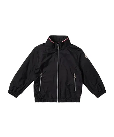 Moncler Hilmi Nylon Rain Jacket In Animal Print