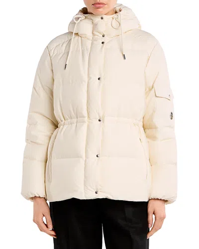 Moncler Himalaya Down Puffer Coat In White
