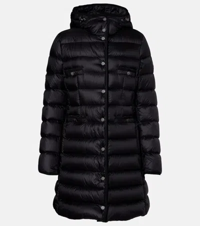 Moncler Hirma Down Coat In Black
