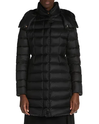 Moncler Hirmas Down Long Puffer Coat In Multi