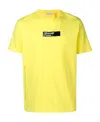 Moncler Hiroshi Fujiwara Cooperation Series Logo Printed T-shirt In Yellow