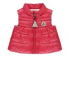 Moncler Hiva Vest In Fuchsia