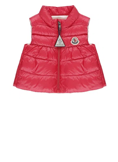 Moncler Babies' Hiva Vest In Fuchsia