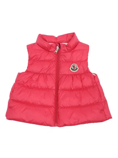 Moncler Kids' Hiva Vest In Pink