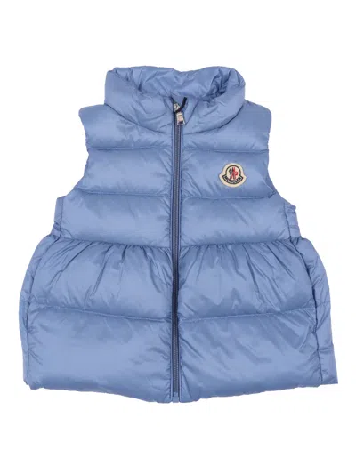 Moncler Kids' Hivette Vest In Blue