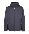 Moncler Lightweight Water-proof Jacket In Navy Blue