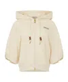 Moncler Drawstring-hood Kangaroo-pocket Jacket In Blue
