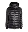 Moncler Bady Laqué Nylon Down Jacket In Black