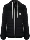 Moncler Hooded Down Puffer Jacket In Blue