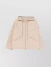 Moncler Hooded Drawstring Jacket Zip Pockets