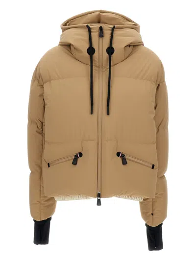 MONCLER HOODED DRAWSTRING PUFFER JACKET