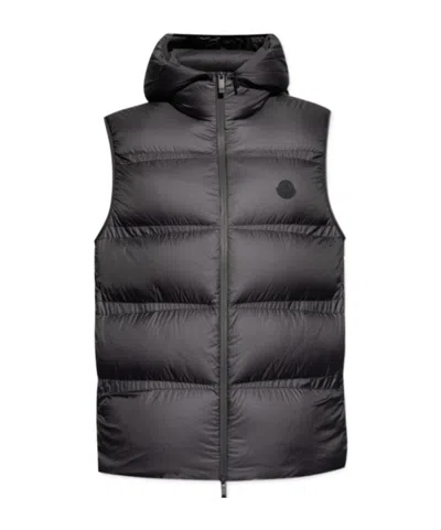 MONCLER MONCLER ZIP-UP HOODED PADDED GILET