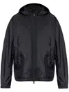 Moncler Hooded Jacket In Black
